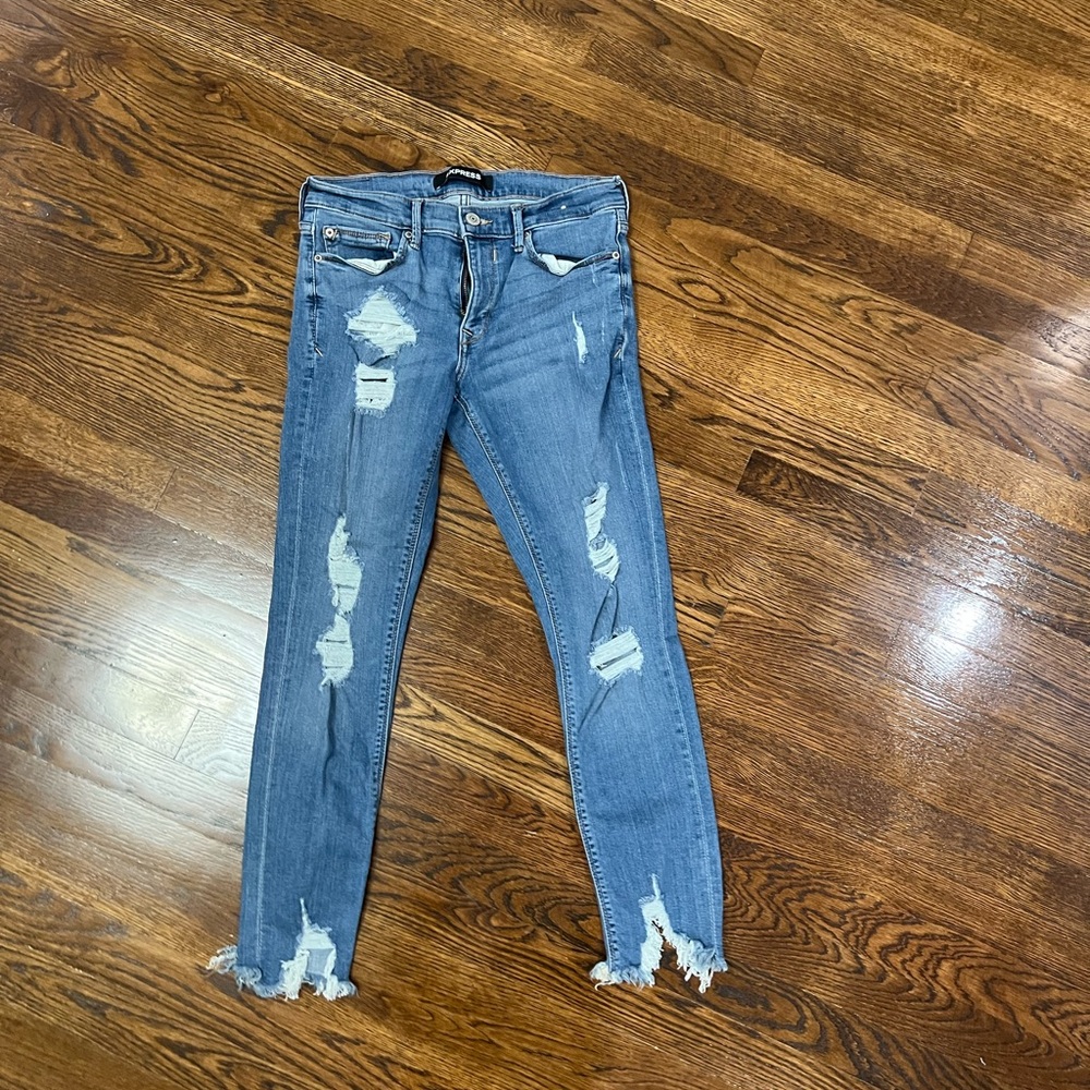 Express Mid Rise Ankle Jegging